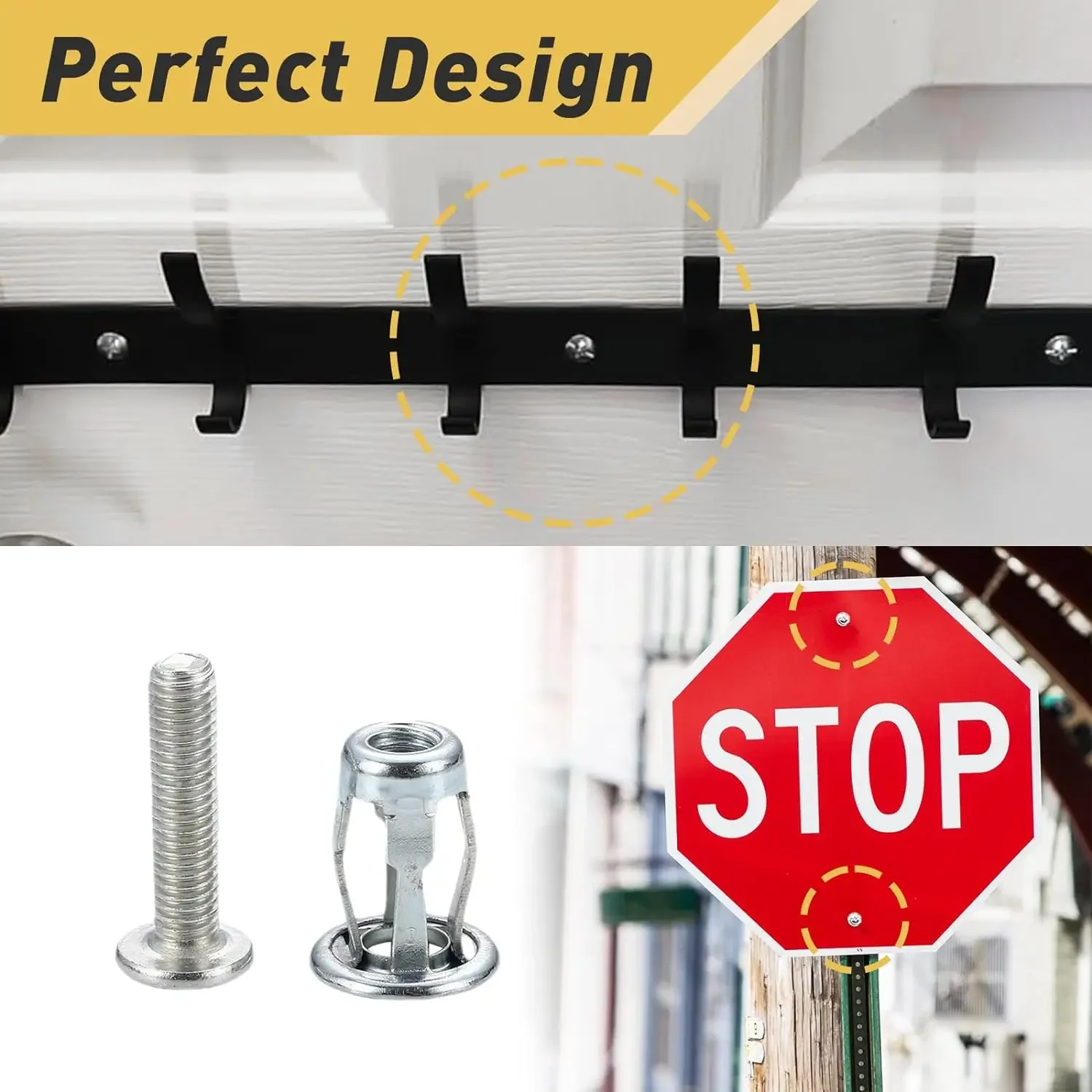 Petal Screw Jack Nuts Screw Anchors Petal Expansion Plugs for Curtain Expansion Clamp Petal Rivet Lock Bolt Board Wall Fasteners