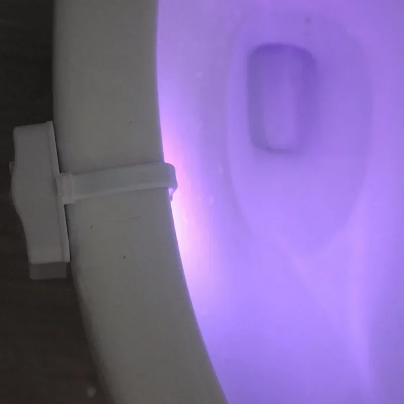 ZK30 Smart PIR Motion Sensor Toilet Seat Night Light 8/16 Colors Waterproof Backlight For Toilet Bowl LED Lamp WC Toilet Light