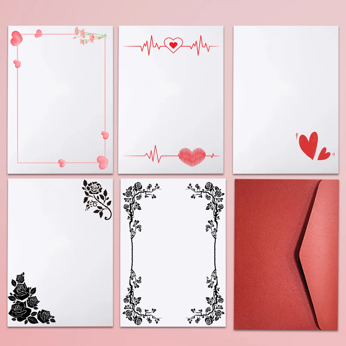 DIY Custom Envelopes Letter, Valentine's Day Letter Customization, Friend Blessing Letters, Company Documents Print, Mail a Lett