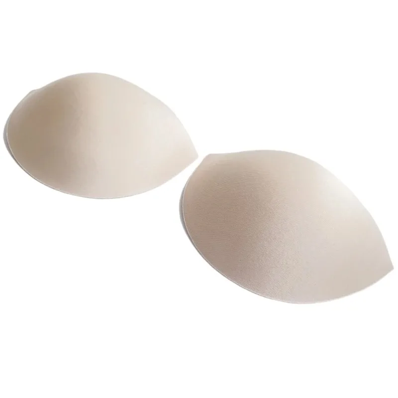 1Pair Large Size Breathable Thin Sponge Chest Pad Soft Skin Friendly Sweat Absorbing Summer Dress Swimsuit Chest Cup