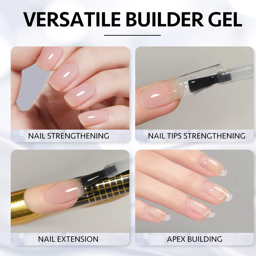 KODIES GEL Biabs Builder Nail Gel Polish Brush On Violet Pink Construction Gel for Extension High Viscosity Hard Gellak Manicure