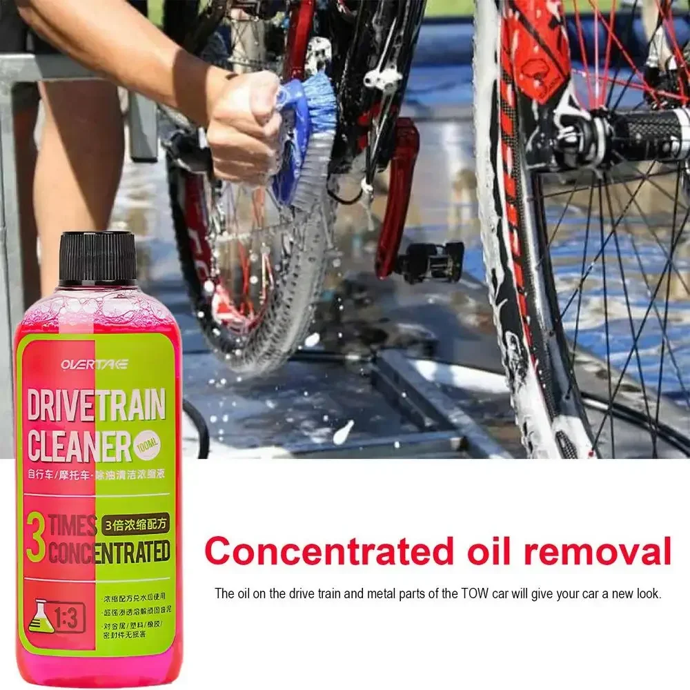 100ml Bike Drivetrain Cleaner Bicycle Chain Cleaning Maintenance Liquid Degreaser Spray Bike Chain Cleaner Bicycle Degreaser