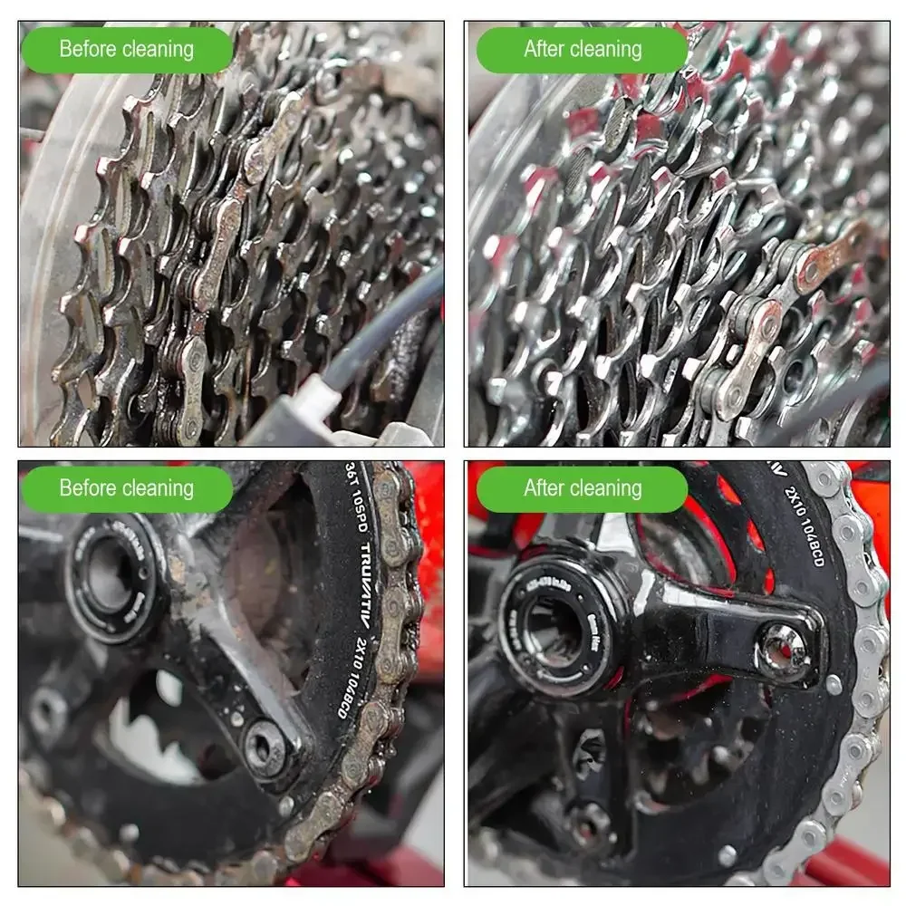 100ml Bike Drivetrain Cleaner Bicycle Chain Cleaning Maintenance Liquid Degreaser Spray Bike Chain Cleaner Bicycle Degreaser