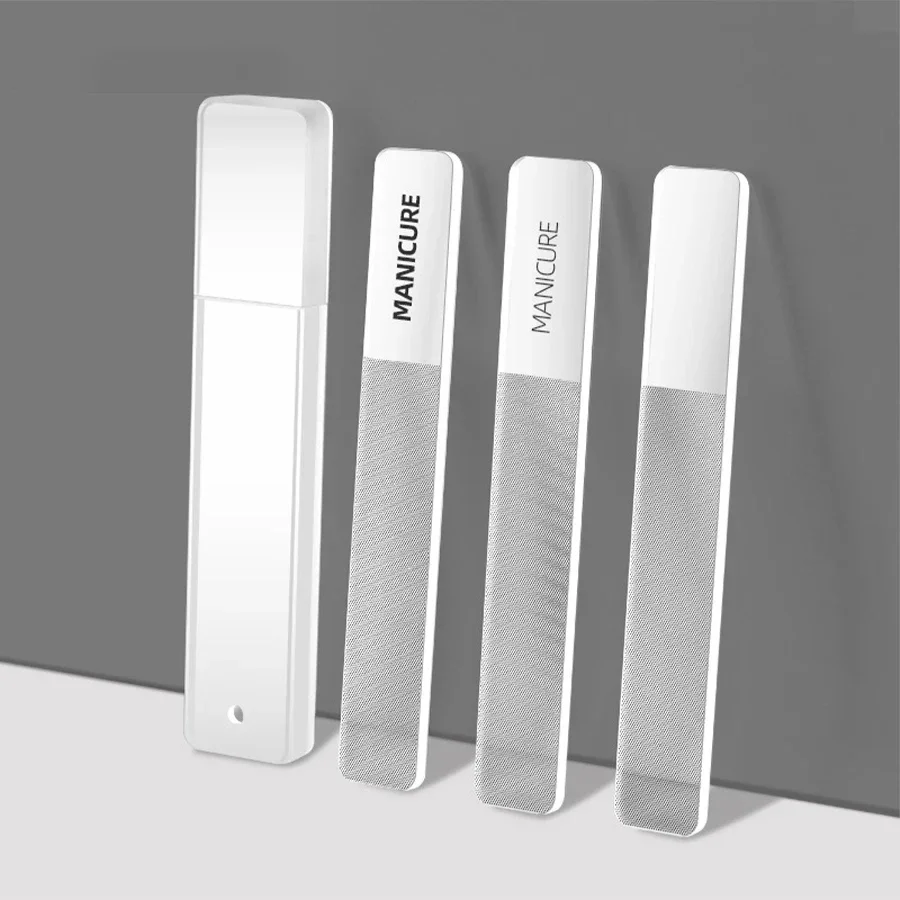 Nano Glass Nail Files Professional Polishing Manicure Art Tool Washable Make Nails Brighten Easily Like Nail Polish