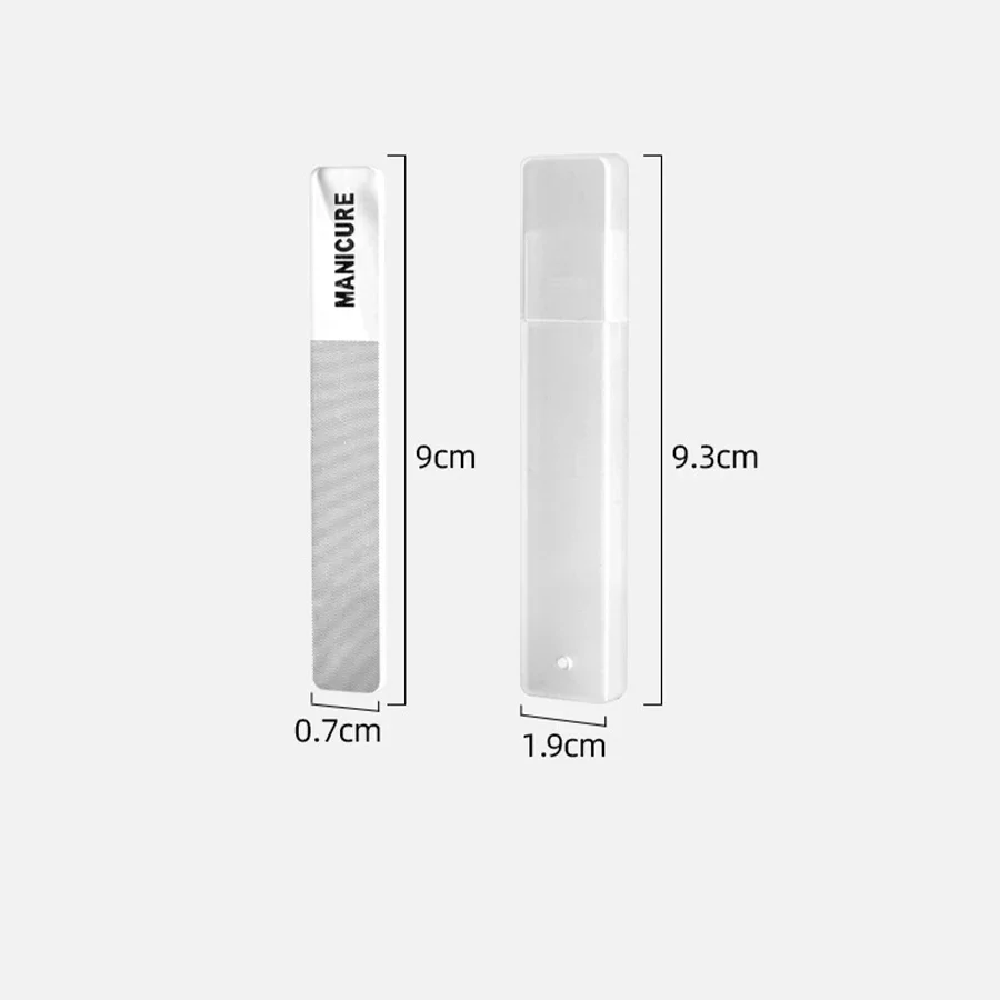 Nano Glass Nail Files Professional Polishing Manicure Art Tool Washable Make Nails Brighten Easily Like Nail Polish