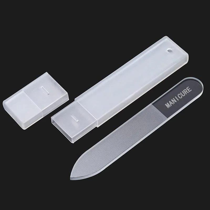 Nano Glass Nail Files Professional Polishing Manicure Art Tool Washable Make Nails Brighten Easily Like Nail Polish