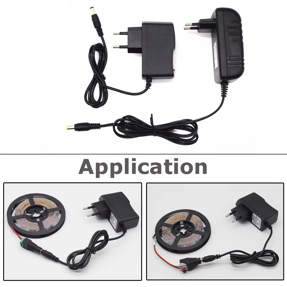 DC 12V Power Supply 1A 2A 3A 5A EU US UK Adapter LED Driver Switch Transformer AC 110V 220V to 12 Volt LED Strip Power Adapter