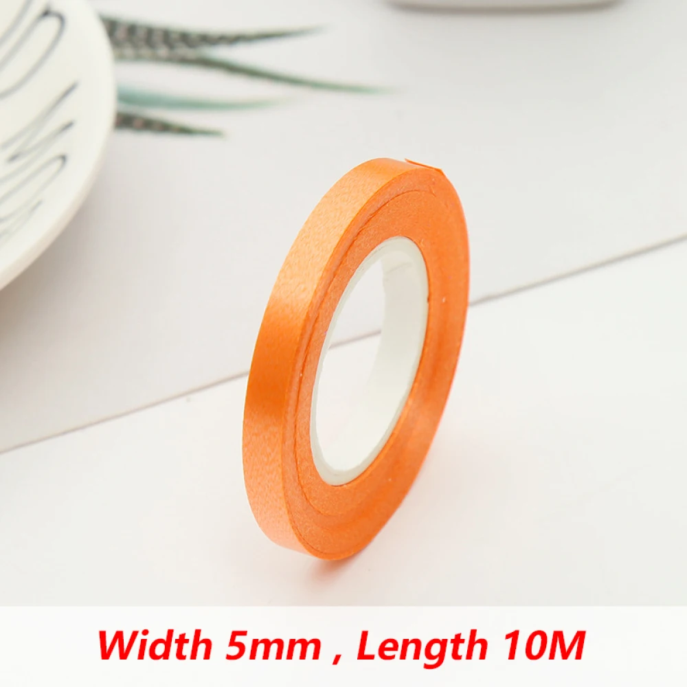 Balloon Ribbon Birthday Decor 10Meter/Rolls 5mm Birthday Party Decor Wedding Balloon Laser Rope Satin Ribbons Party Decoration