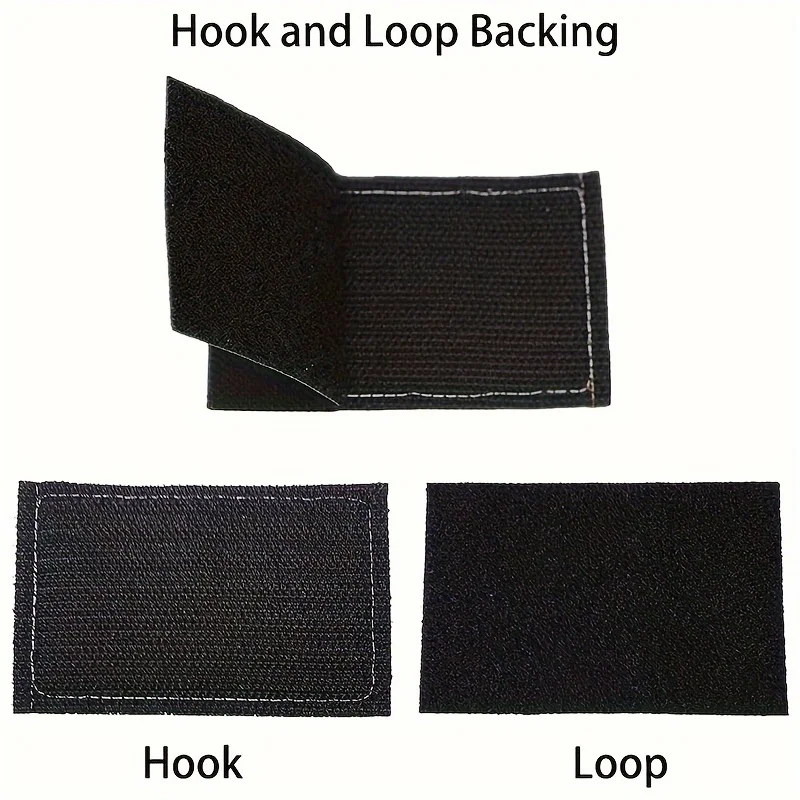 1pc "DOING MY BEST" Tactical Morale Patch with Hook & Loop - Embroidered Fastner Badge for Molle Backpacks, Caps, Vest