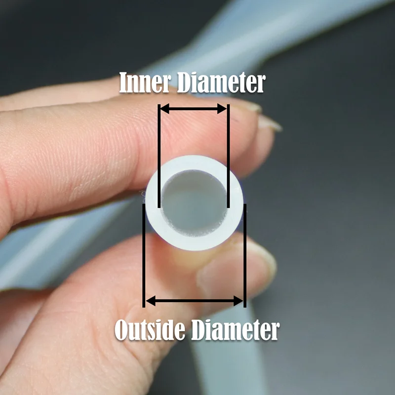5/1M Transparent Flexible Silicone Hose 2 3 4 6 7 8 9 10 12 14 16mm Food Grade Tube Pipe Temperature Resistance Nontoxic Kitchen