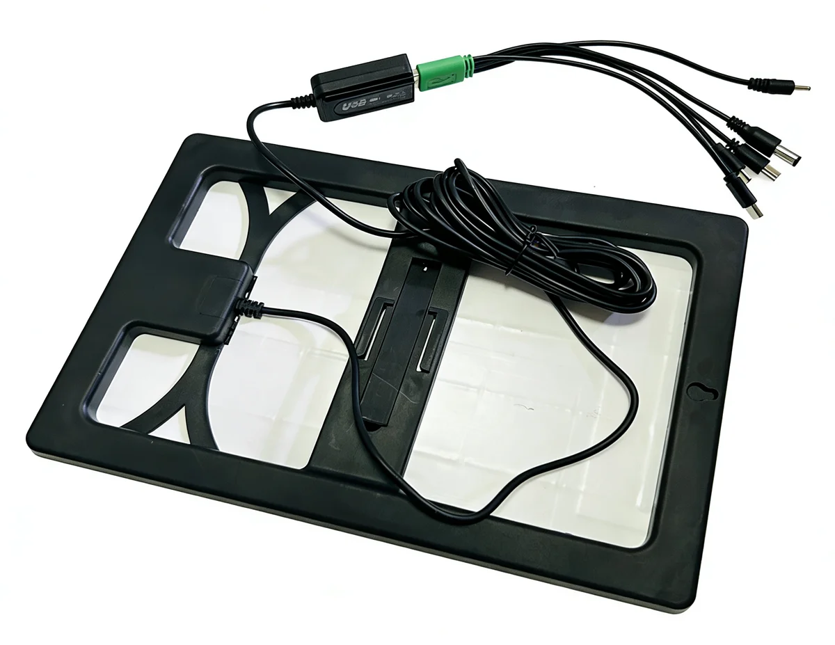 10W 6V Outdoor Portable Solar Panel Charger Waterproof 6.7ft Cord 2-in-1 Micro USB Type-C for Security Camera USB Powered Device