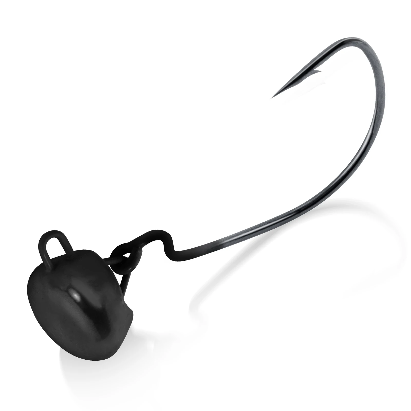 3/5pcs Ned Rig Jig Heads Weedless Swinging Jig Head Hook for Crappie Swimbait EWG Wide Gap Hook Freshwater Bass