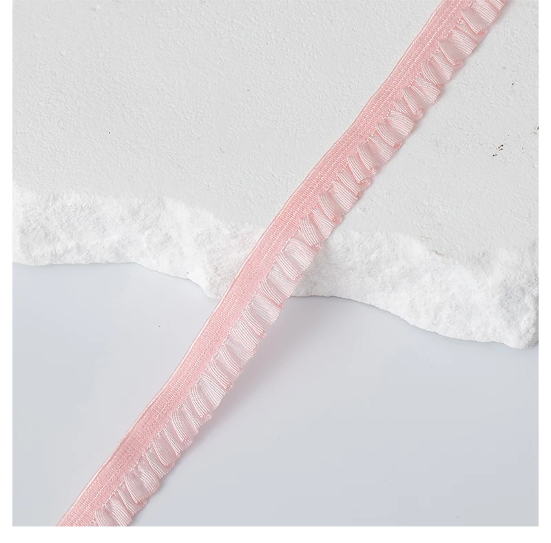 5Meters Elastic Lace Trim Ribbons for Party Dress Decoration Clothing DIY Crafts Supplies Needlework High Quality Sewing Fabric