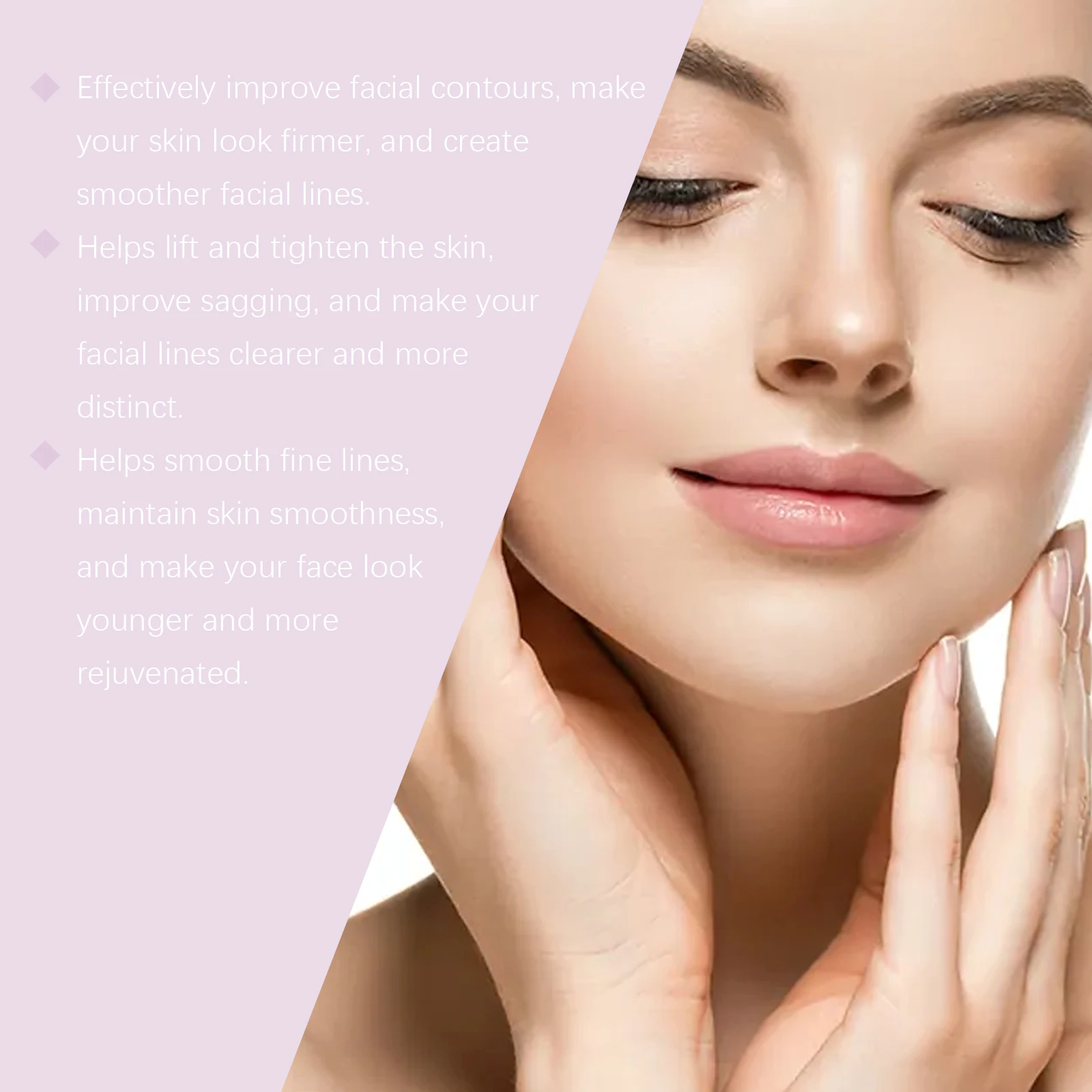 Lifting Face Stickers Invisible Transparent Thin Face Patches Lift Tape V-Shape Chin Patch Facial Shaping Lifting&Tightening Too