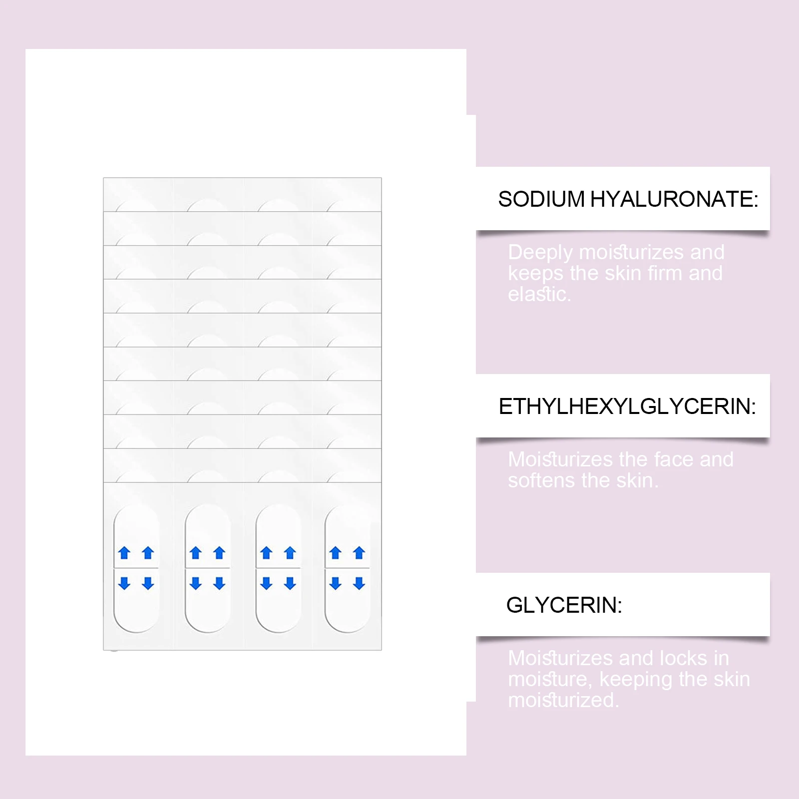 Lifting Face Stickers Invisible Transparent Thin Face Patches Lift Tape V-Shape Chin Patch Facial Shaping Lifting&Tightening Too