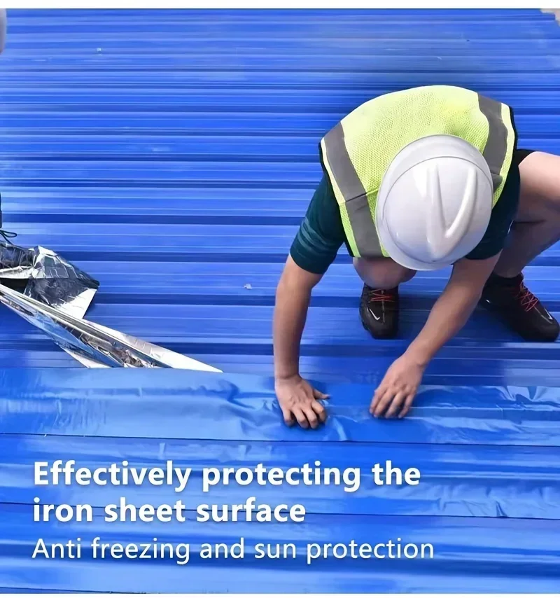 Butyl Patching Roof Waterproofing Tape for Roof Tile Crack Self-adhesive Aluminum Foil Waterproofing Waterproof Sealing Band