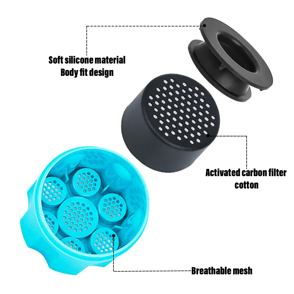 Portable Smoking Air Filter Office Car Personal Smoke Purifier Activated Carbon Filtration Party Supplies Cigarette Gift
