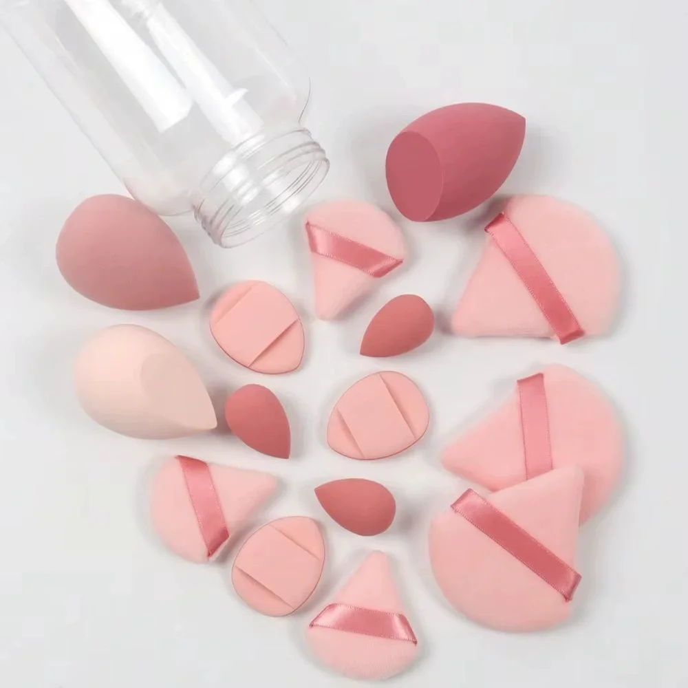 12/15Pcs Makeup Sponge Cosmetic Puff Foundation Sponges Blender Beauty Egg Powder Puffs Women Make Up Accessories Makeup Tools