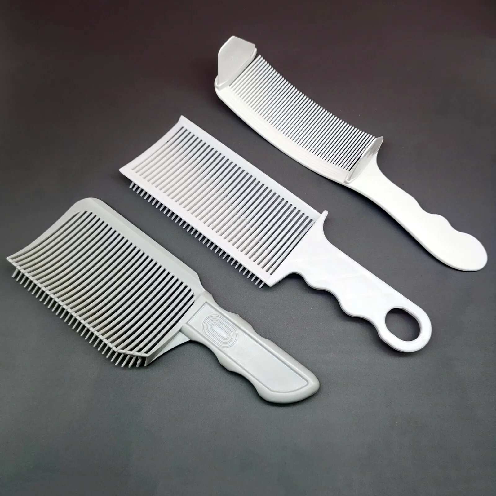 1/2/3Pcs Barber Hair Comb Kit Flat Top Hair Cutting Fading Stying Fade Comb Men Fade Brush Salon Hair Tool Accessories