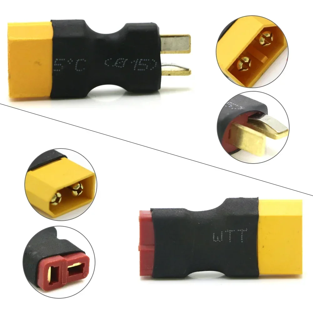 XT60 Male Plug to Dean T Male / T Female Plug to XT60 Female Adapter For RC Helicopter Quadcopter LiPo Battery Plug Connector