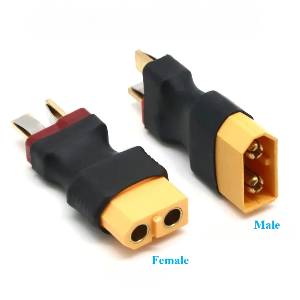 XT60 Male Plug to Dean T Male / T Female Plug to XT60 Female Adapter For RC Helicopter Quadcopter LiPo Battery Plug Connector