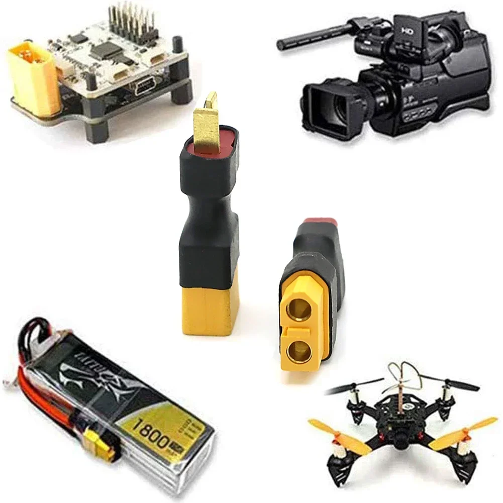 XT60 Male Plug to Dean T Male / T Female Plug to XT60 Female Adapter For RC Helicopter Quadcopter LiPo Battery Plug Connector
