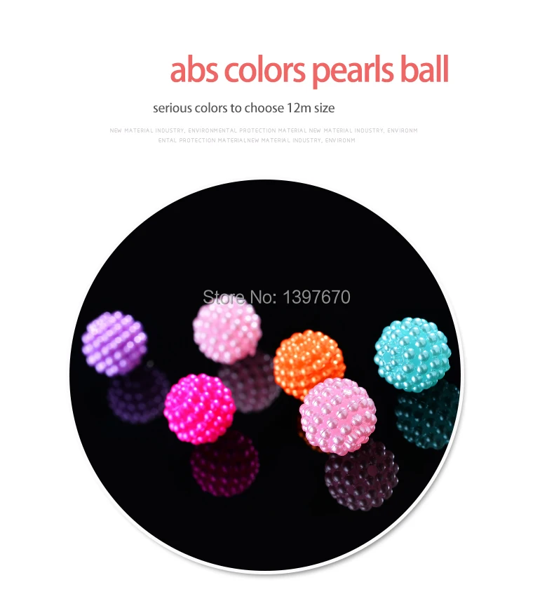 20p 12mm Bayberry Beads Round Acrylic Beads Loose Spacer Beads DIY Accessories beading Jewelry Europe necklace Making for women