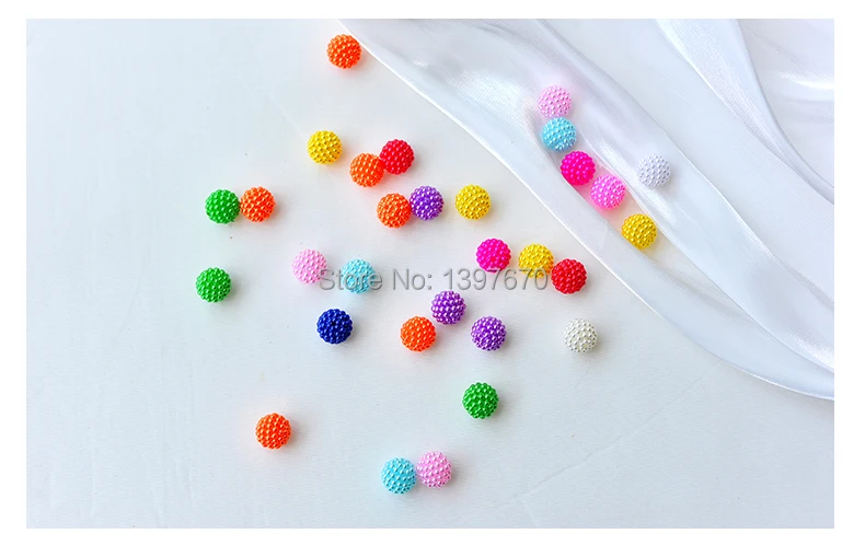 20p 12mm Bayberry Beads Round Acrylic Beads Loose Spacer Beads DIY Accessories beading Jewelry Europe necklace Making for women