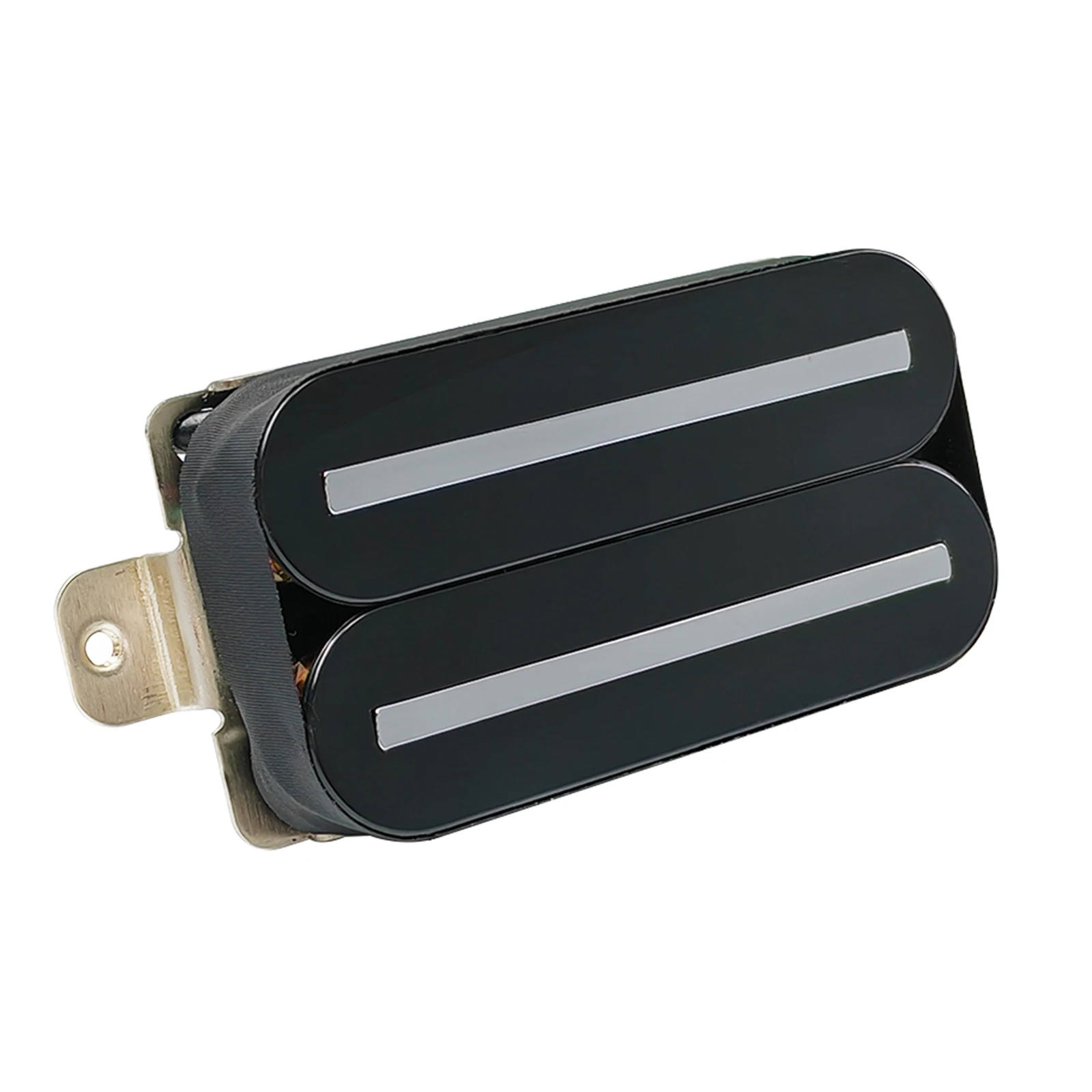Phrilam Pro Super Power Electric Guitar Hot Dual Rails Pickup Humbucker Pickup 14.1K Black Guitar Parts