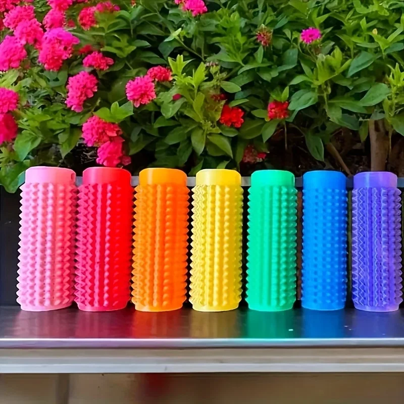 "Tactile Sensory Keychain | BPA-Free Fidget Anxiety Relief Toy with Spiky Grip, Portable Office Desk Stress Relief Tool "