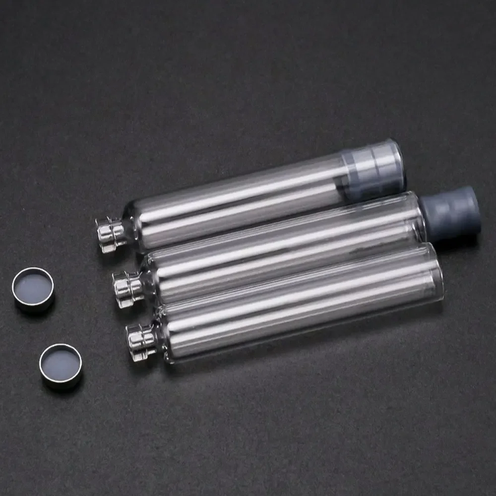 10/20/30/40/50pcs Independent Packaging 3ml Empty Glass Bottle Cassette Vial, Refillable Cosmetic Liquid Storage Container for B