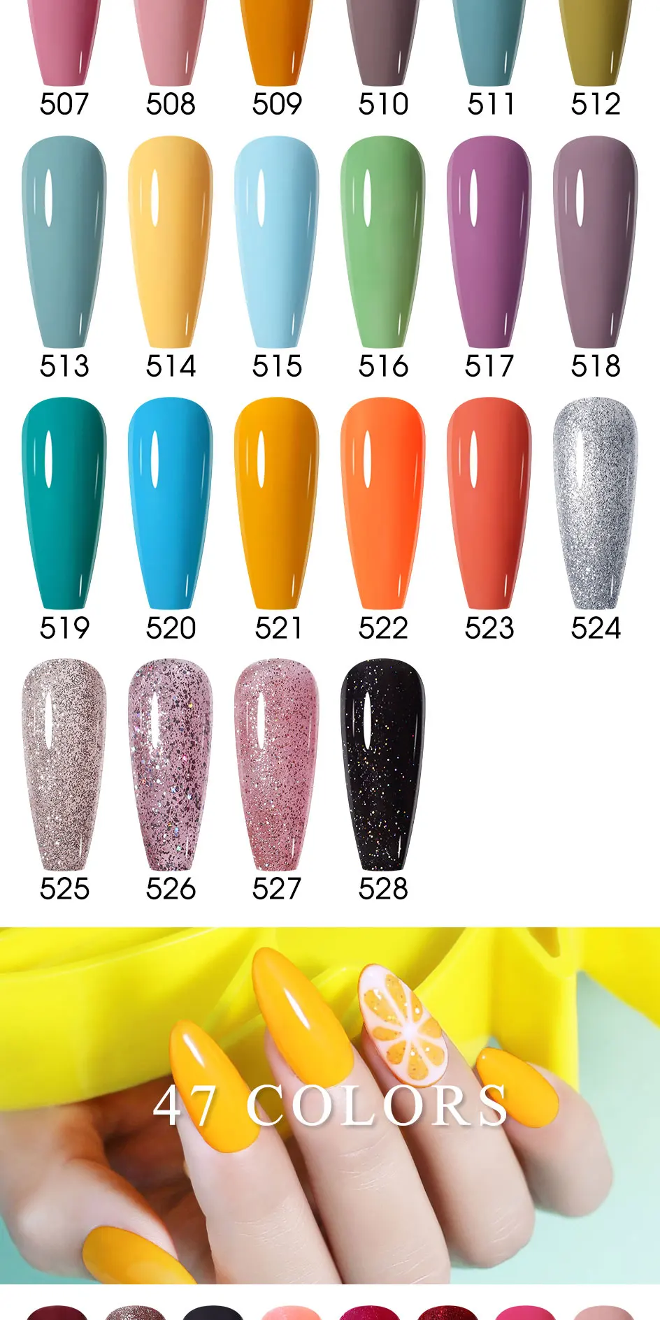 Arte Clavo Rose Red Color Series 15ml Gel Nail Polish Hot Sale Long Lasting Soak Off Varnish Hybrid Nail Art Top Bsae Maincure