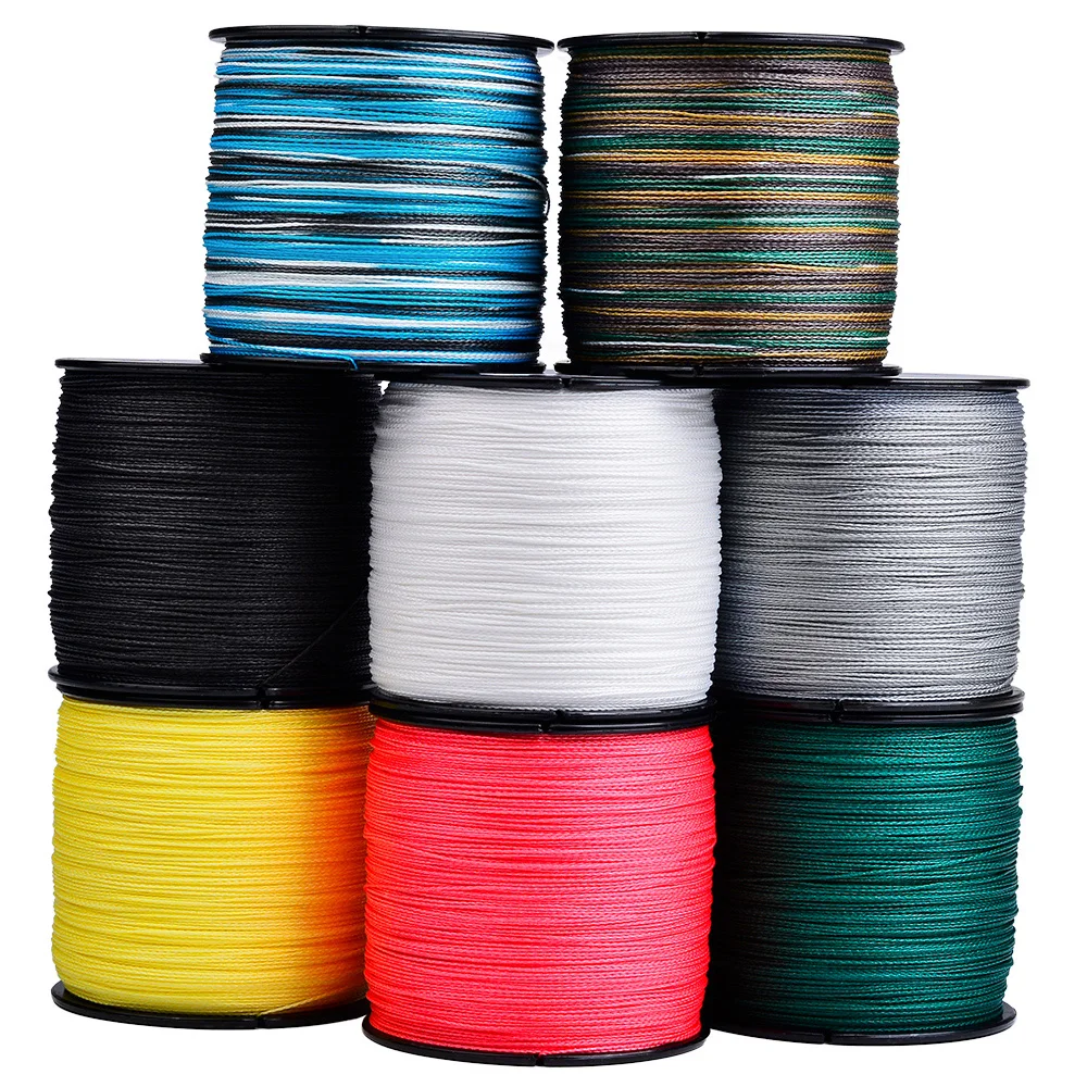 PROBEROS 300M 4 Strands Braided Multifilament Fishing Line Durable Long Casting Bass Carp Freshwater Saltwater Fishing Wholesale