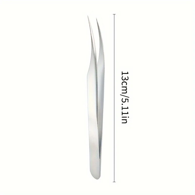 Stainless Steel Precision Eyelash Tweezers,Specialized Tweezers For Eyelash Extension, Tweezers For Removing Acne And Blackheads