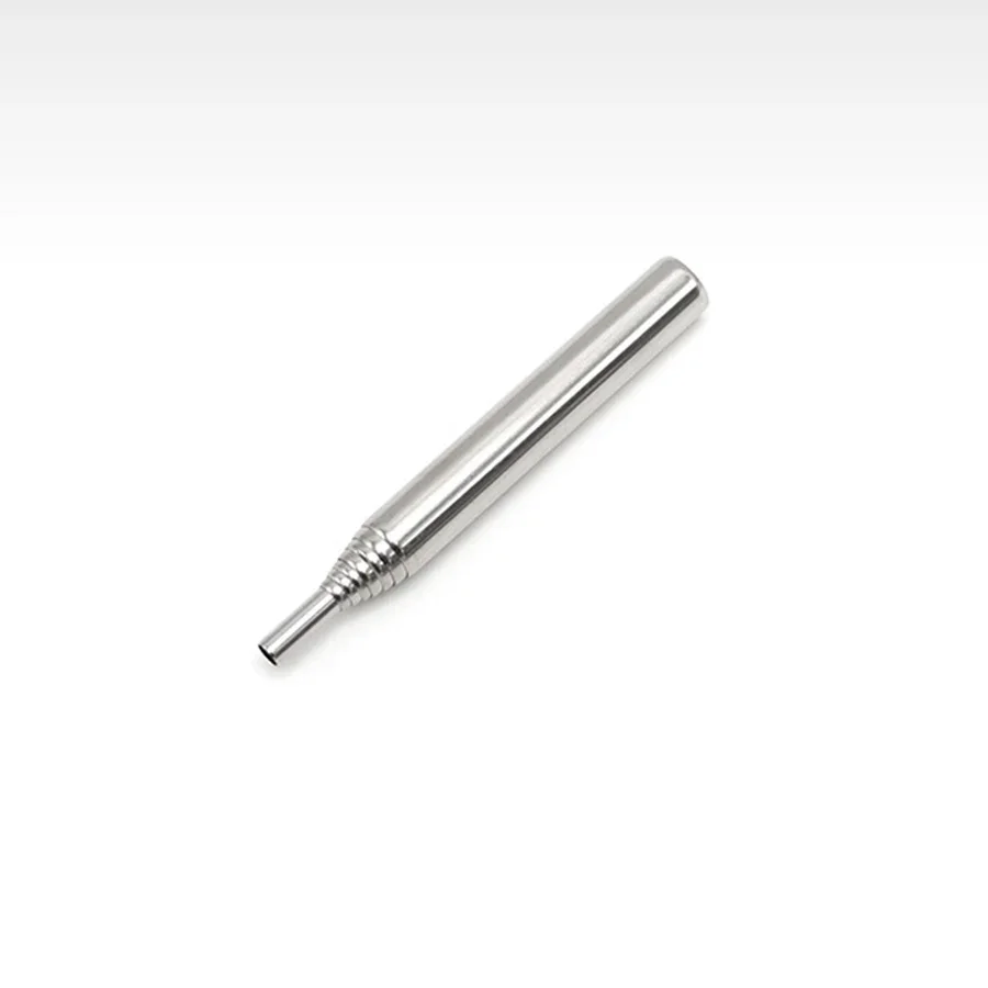 Stainless Steel Blowpipe Pocket Bellow Collapsible Air Blow Stick Campfire Fire Tool Outdoor Bushcraft Camping Hiking Cooking