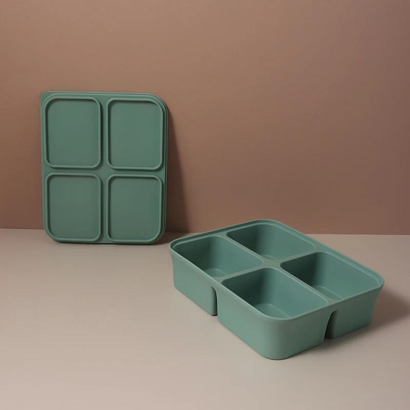 12 Grid Food-Grade Silicone Baby Food Freezer Tray - Easy Pop Out Ice Cube Mold for Infant Puree & Snacks