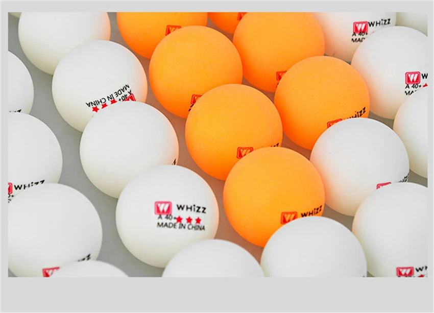 3-Star 50/100 PCS Table Tennis Ball National Standard ABS 40+ High Elasticity Quality Ping-Pong Balls Training Balls