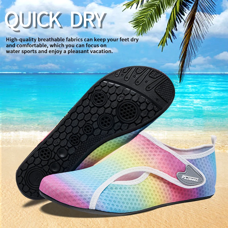 Beach Sneaker Socks Women Beach Water Shoes Man Barefoot Yoga Shoes Quick-Drying Surfing Swimming Shoes Barefoot Water Skin Sock