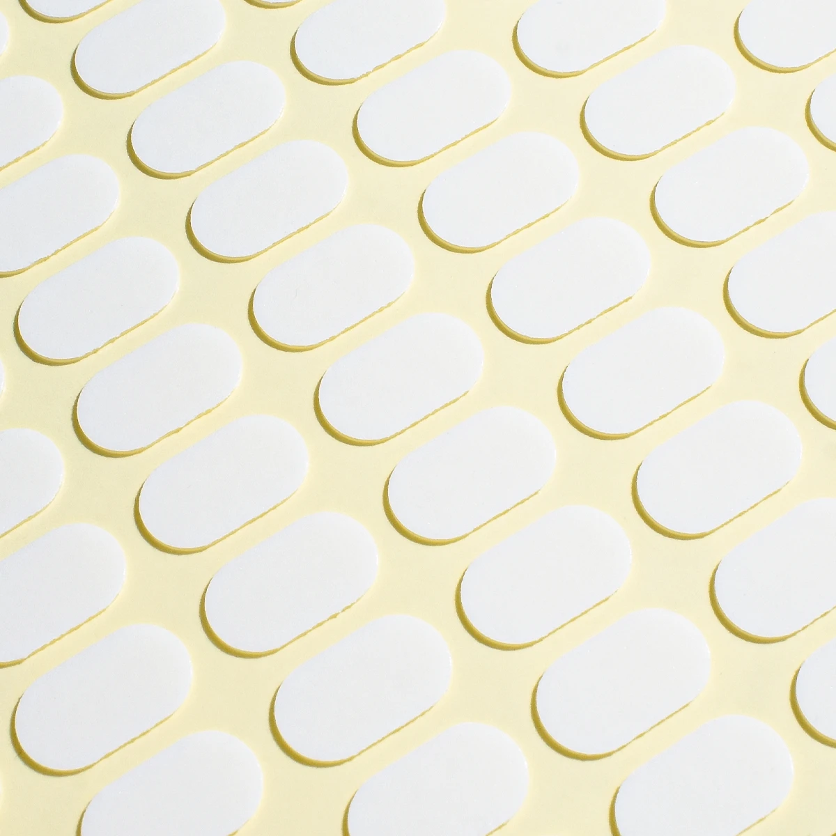 1 to 20 Sheets Nail Tip Glue Stickers for Nail Display Tips, 100pcs/Sheet Double Sided Adhesive Tabs for Practice Nail Stand