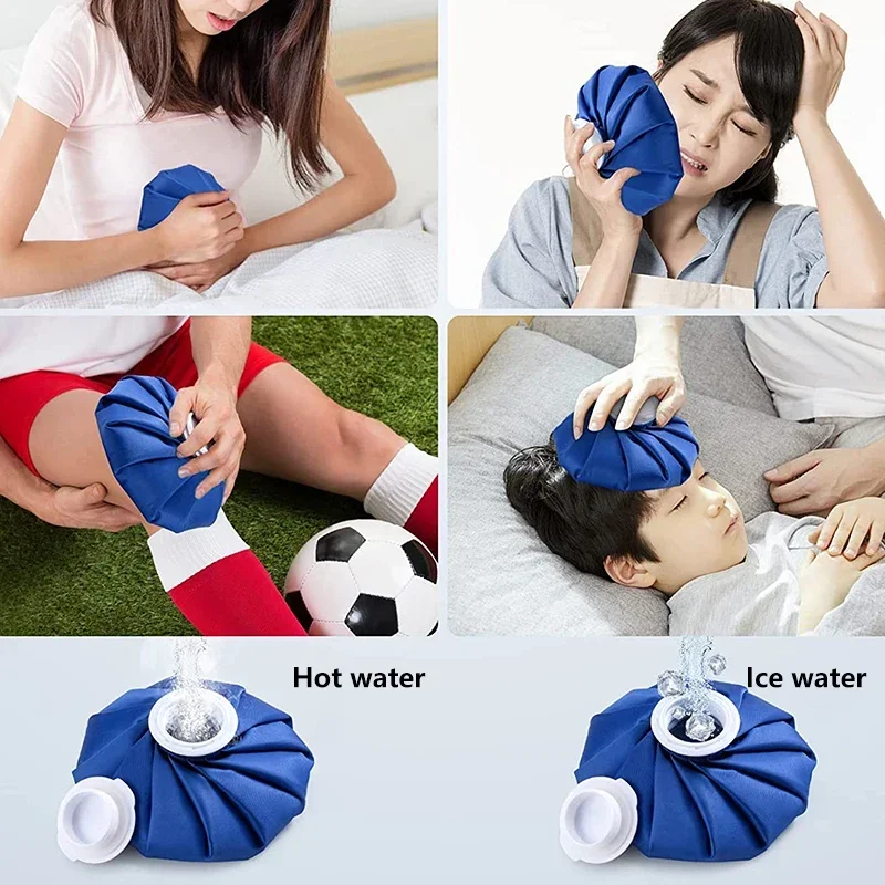 Hot Water Bag For Pain Relief Cold Water For Fever Reusable Ice Bag Pack for Arm Calf Knee Ankle Shoulder Neck Sprained