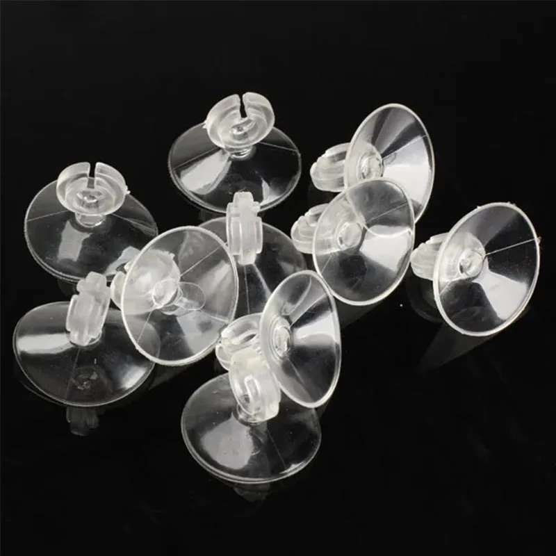 10-50pcs Aquarium Suction Cup Holder Fish Tank Sucker for 4/6mm Air Line Pipe Tube Wire Holder Aquarium Accessories
