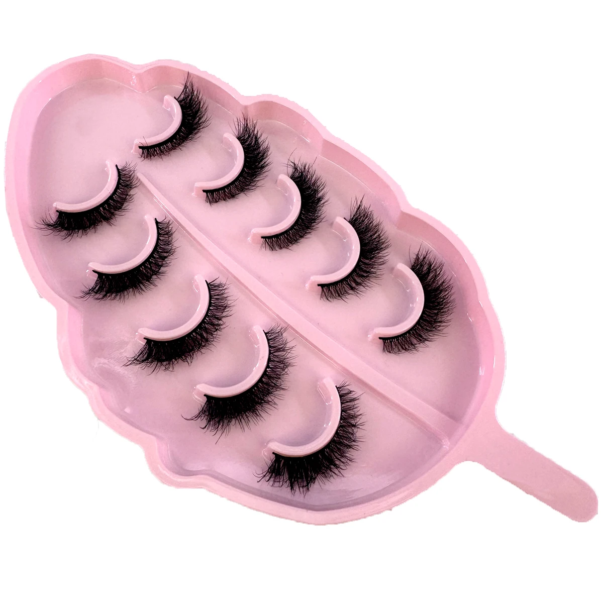 5 Pairs Mink Eyelashes False Eyelash Natural/Thick Long Eye Lashes Soft Fluffy Wispy 3D Lashes Eyelash Extension Makeup Tools