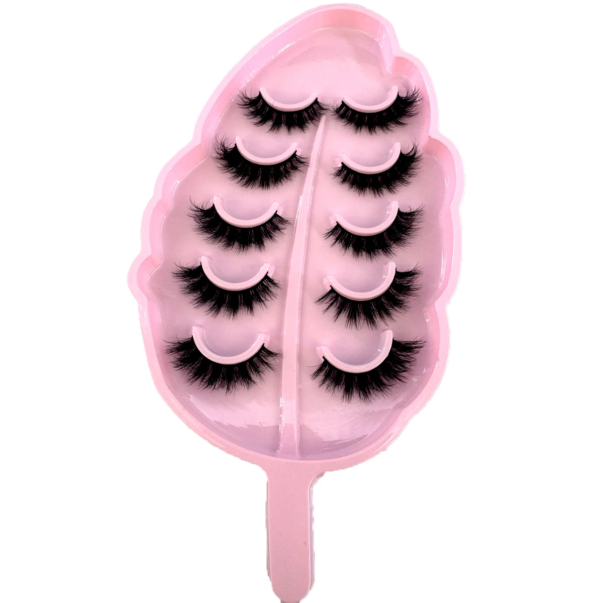 5 Pairs Mink Eyelashes False Eyelash Natural/Thick Long Eye Lashes Soft Fluffy Wispy 3D Lashes Eyelash Extension Makeup Tools
