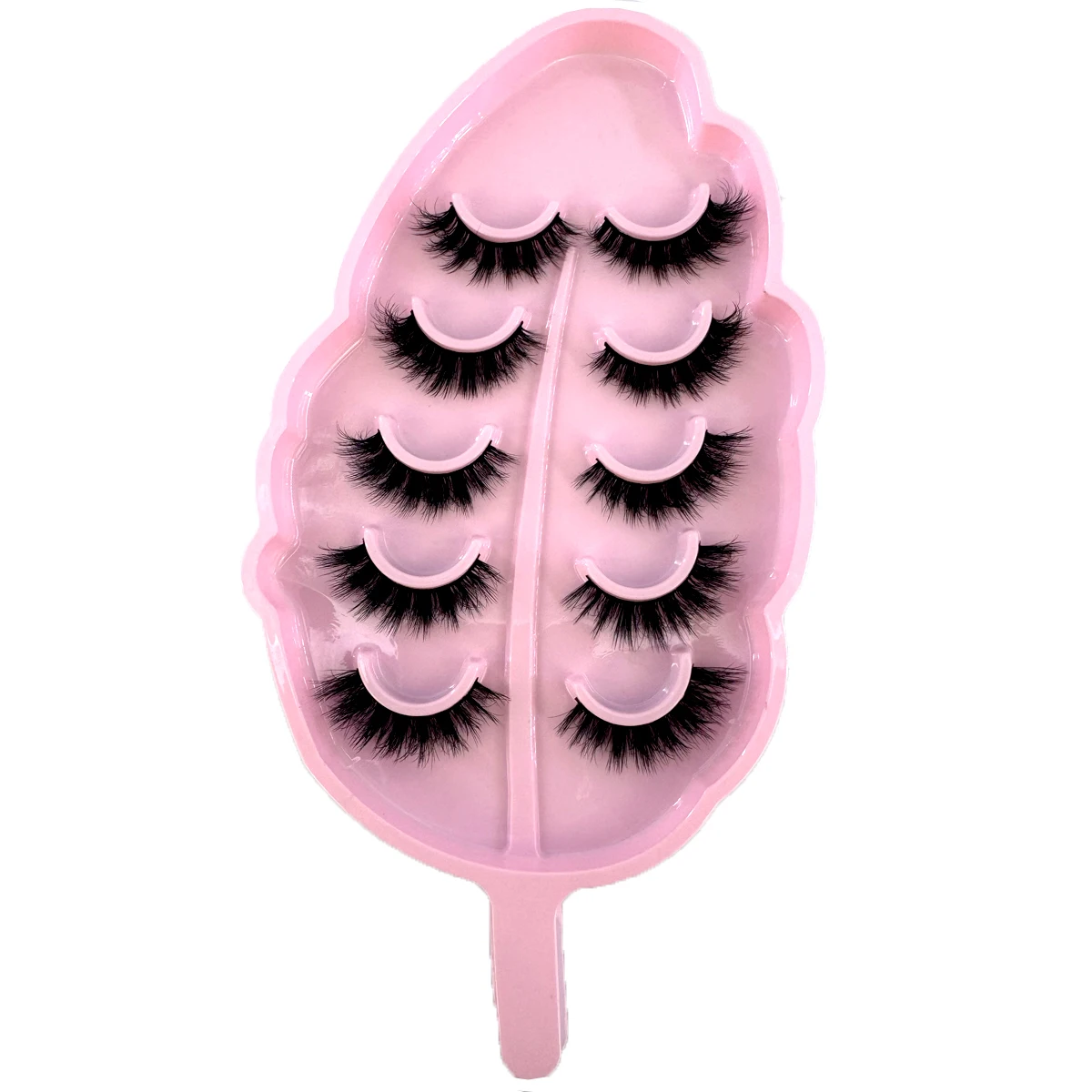 5 Pairs Mink Eyelashes False Eyelash Natural/Thick Long Eye Lashes Soft Fluffy Wispy 3D Lashes Eyelash Extension Makeup Tools