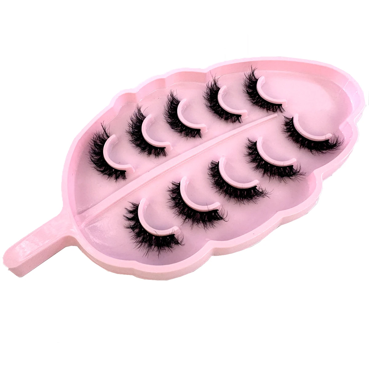 5 Pairs Mink Eyelashes False Eyelash Natural/Thick Long Eye Lashes Soft Fluffy Wispy 3D Lashes Eyelash Extension Makeup Tools