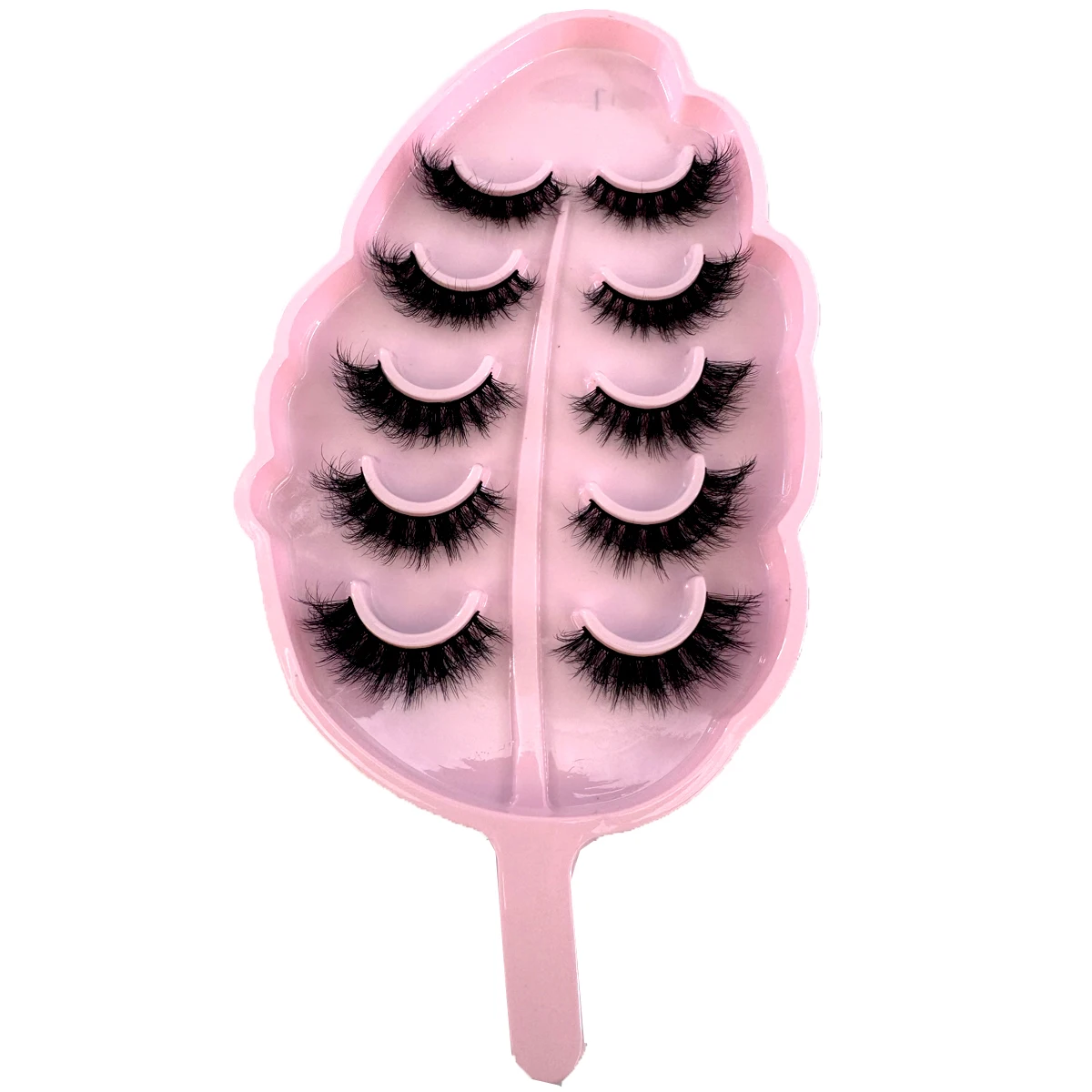 5 Pairs Mink Eyelashes False Eyelash Natural/Thick Long Eye Lashes Soft Fluffy Wispy 3D Lashes Eyelash Extension Makeup Tools