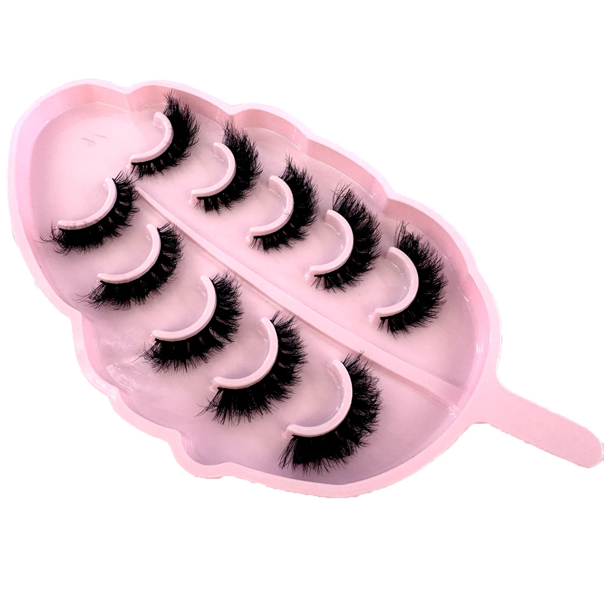 5 Pairs Mink Eyelashes False Eyelash Natural/Thick Long Eye Lashes Soft Fluffy Wispy 3D Lashes Eyelash Extension Makeup Tools