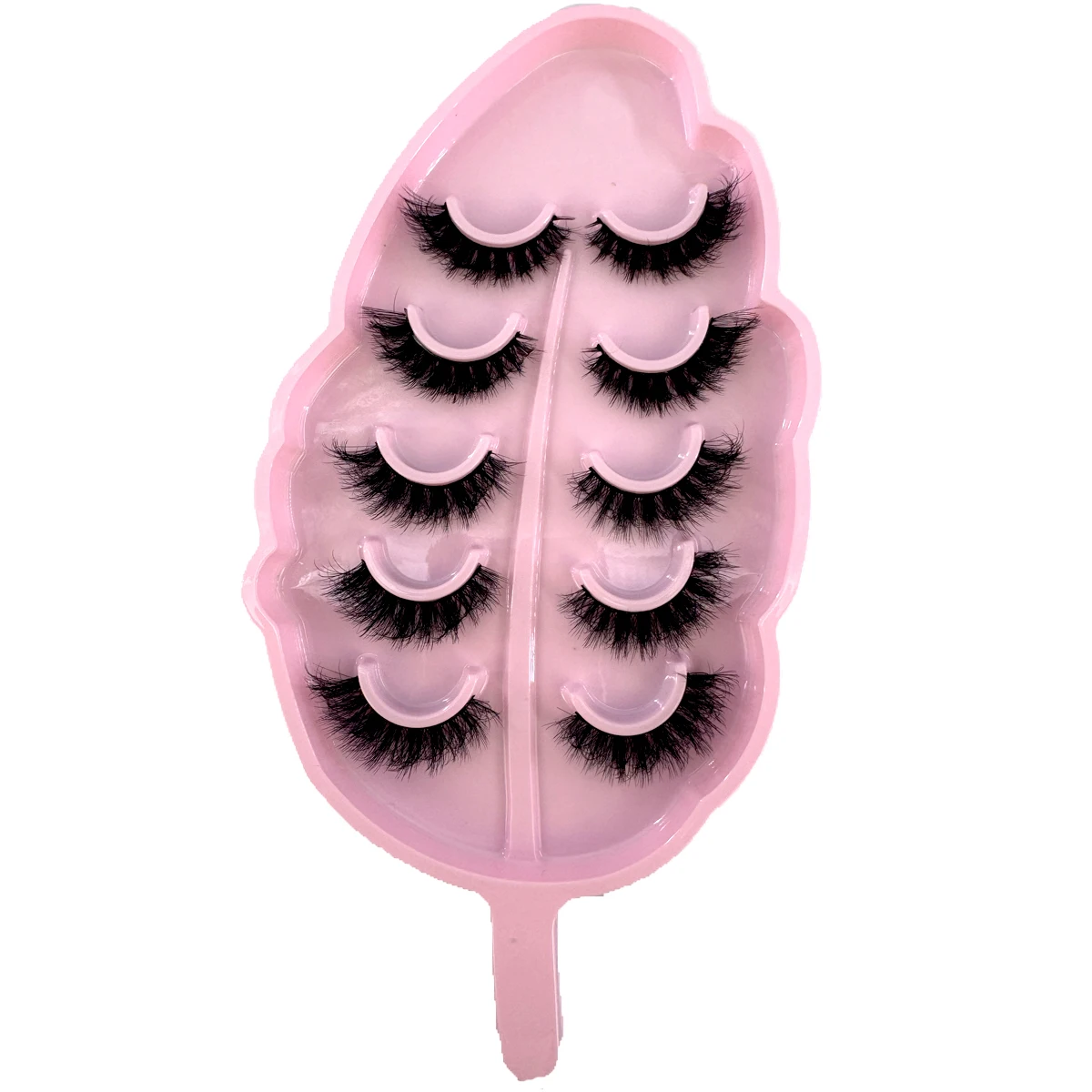5 Pairs Mink Eyelashes False Eyelash Natural/Thick Long Eye Lashes Soft Fluffy Wispy 3D Lashes Eyelash Extension Makeup Tools