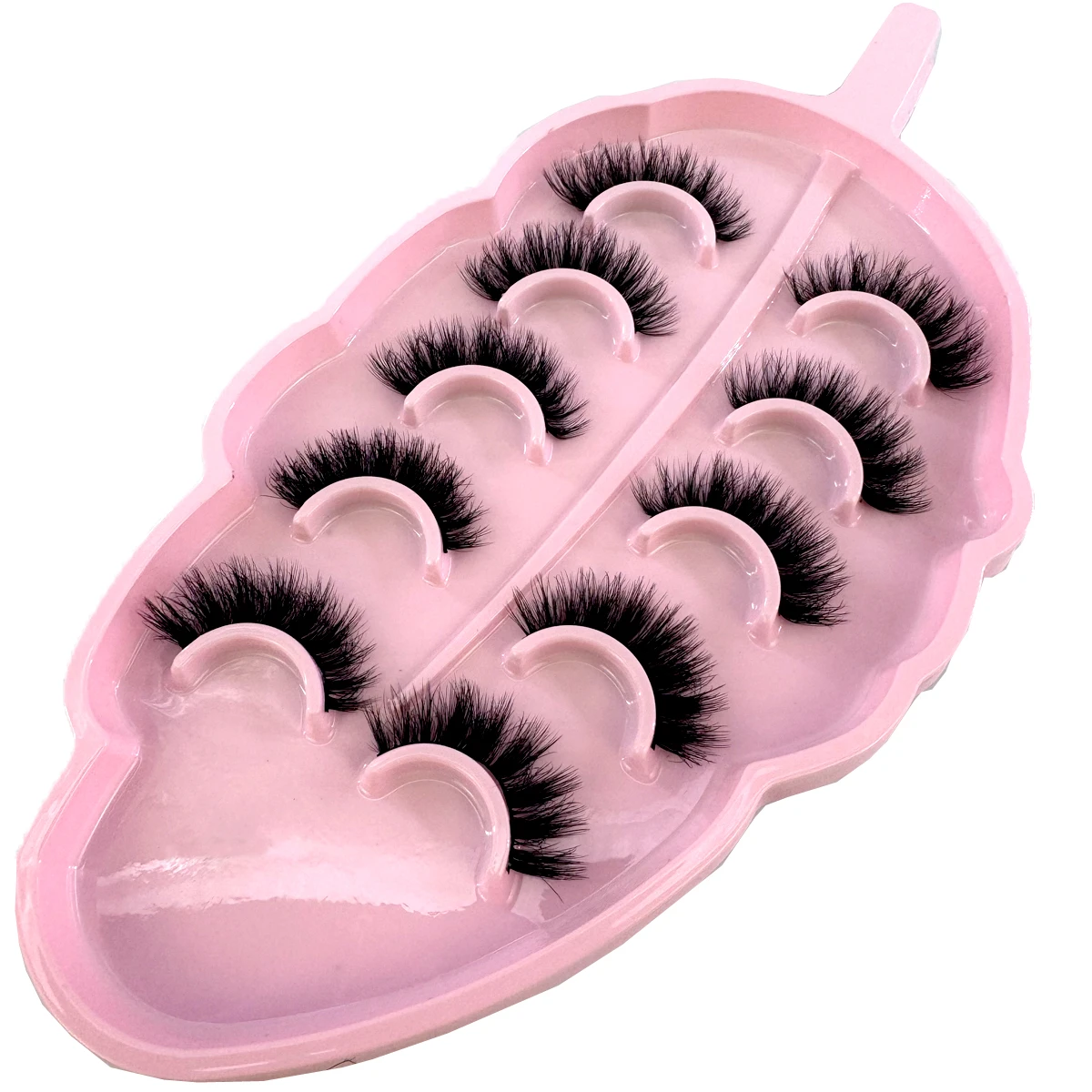 5 Pairs Mink Eyelashes False Eyelash Natural/Thick Long Eye Lashes Soft Fluffy Wispy 3D Lashes Eyelash Extension Makeup Tools
