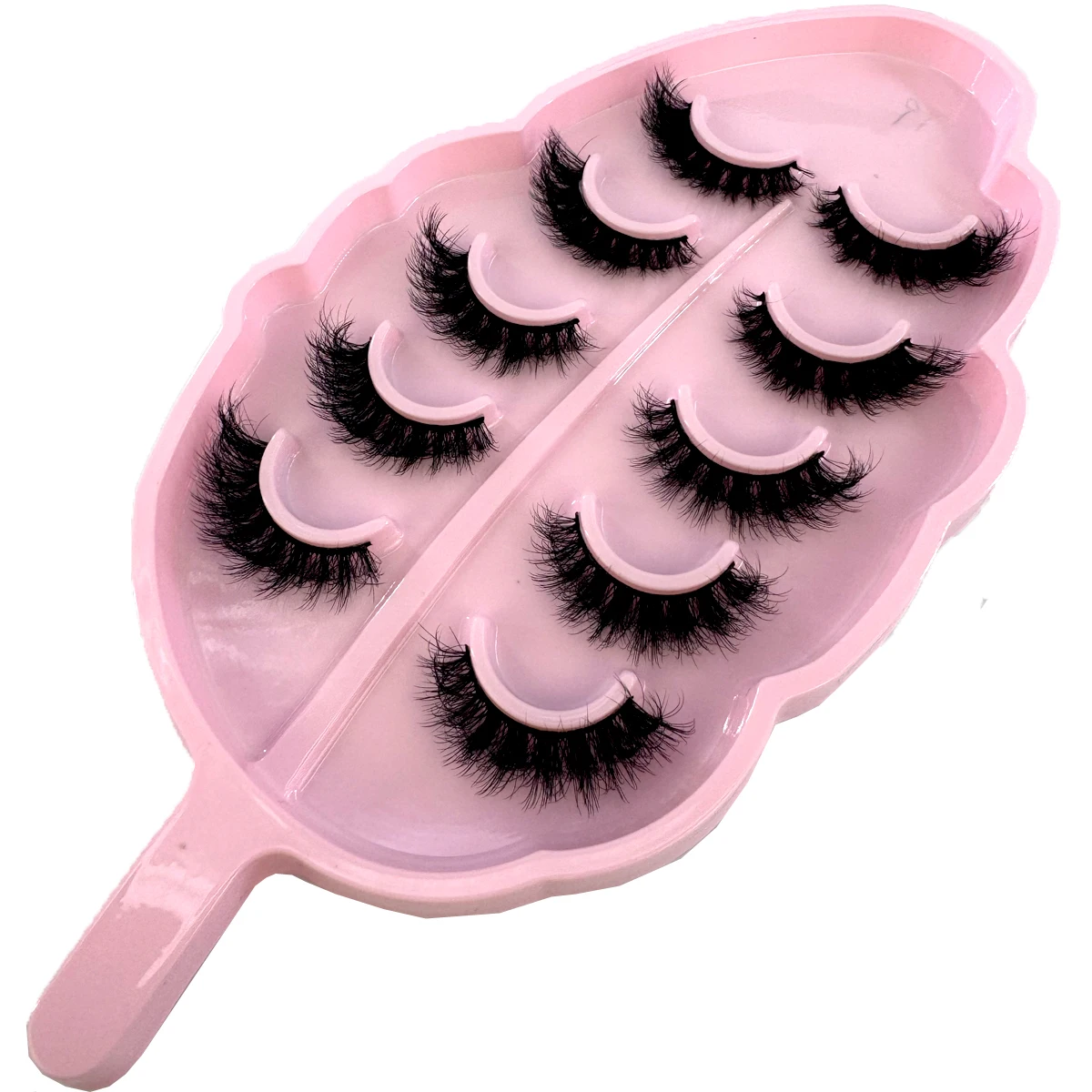 5 Pairs Mink Eyelashes False Eyelash Natural/Thick Long Eye Lashes Soft Fluffy Wispy 3D Lashes Eyelash Extension Makeup Tools